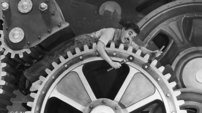 Tiempos modernos (Charles Chaplin, 1936) – FILMIN, MOVISTAR+