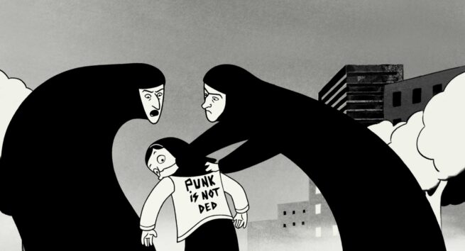 Persépolis (Marjane Satrapi & Vincent Paronnaud, 2007) Persépolis (Marjane Satrapi & Vincent Paronnaud, 2007)